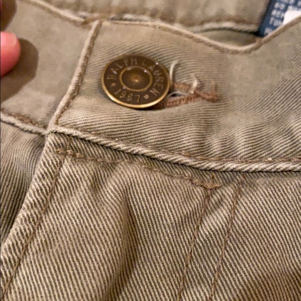 Polo Ralph Lauren men’s army green chinos